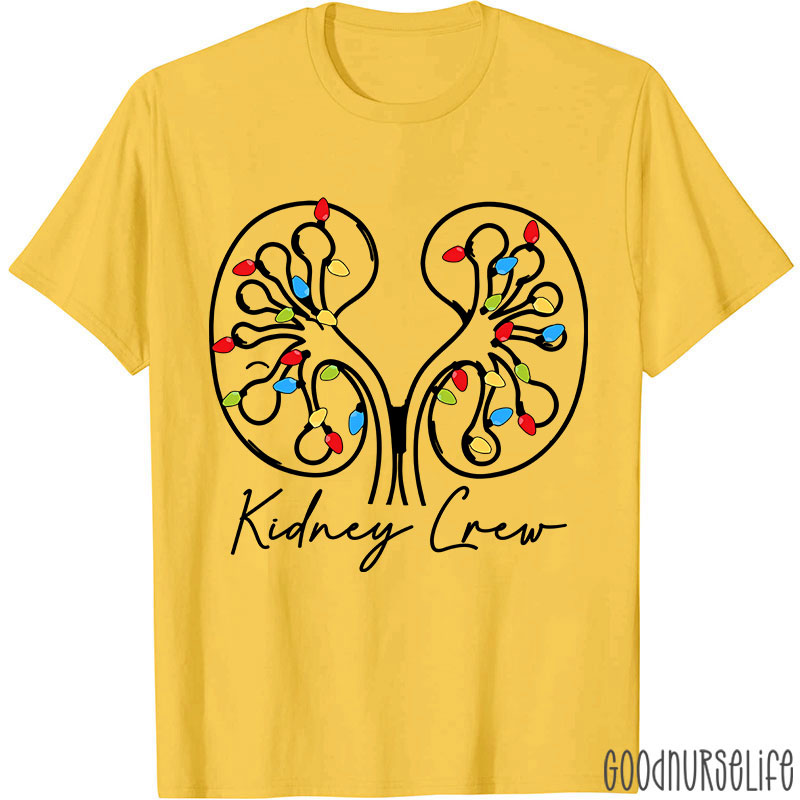 Christmas Kidney Crew Nurse T-shirt