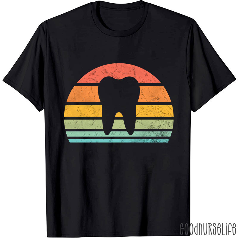 Vintage Dental Tooth Nurse T-Shirt