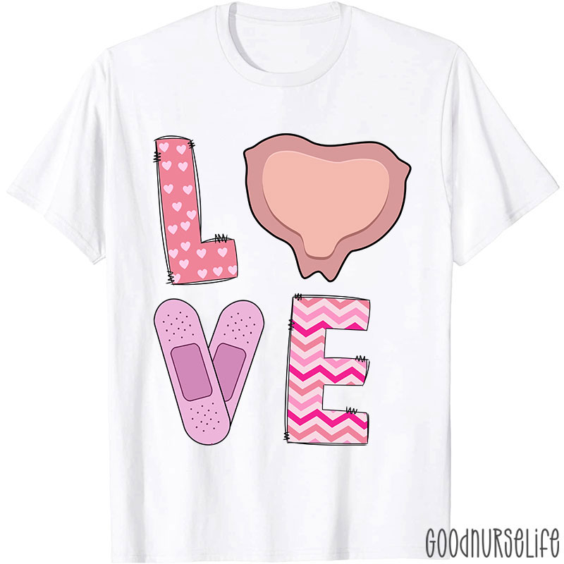 Wound Care Love Nurse T-Shirt