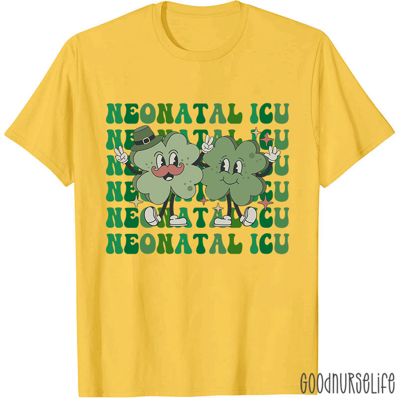 Clover And Neonatal ICU Nurse T-Shirt