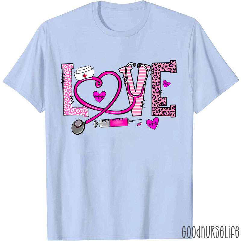 A Nurse With A Good Heart Nurse T-Shirt