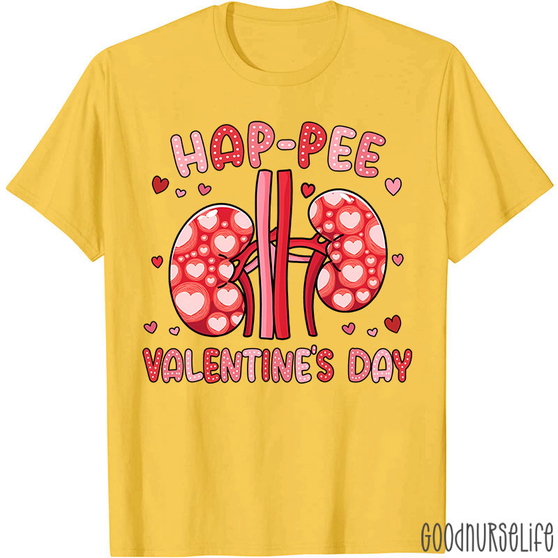 Kidney Wishes Valentine's Day Nurse T-Shirt