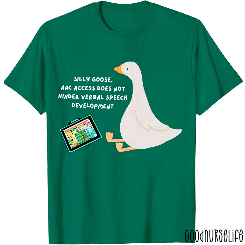 Comfort Colors Silly Goose Speech Therapist T-Shirt