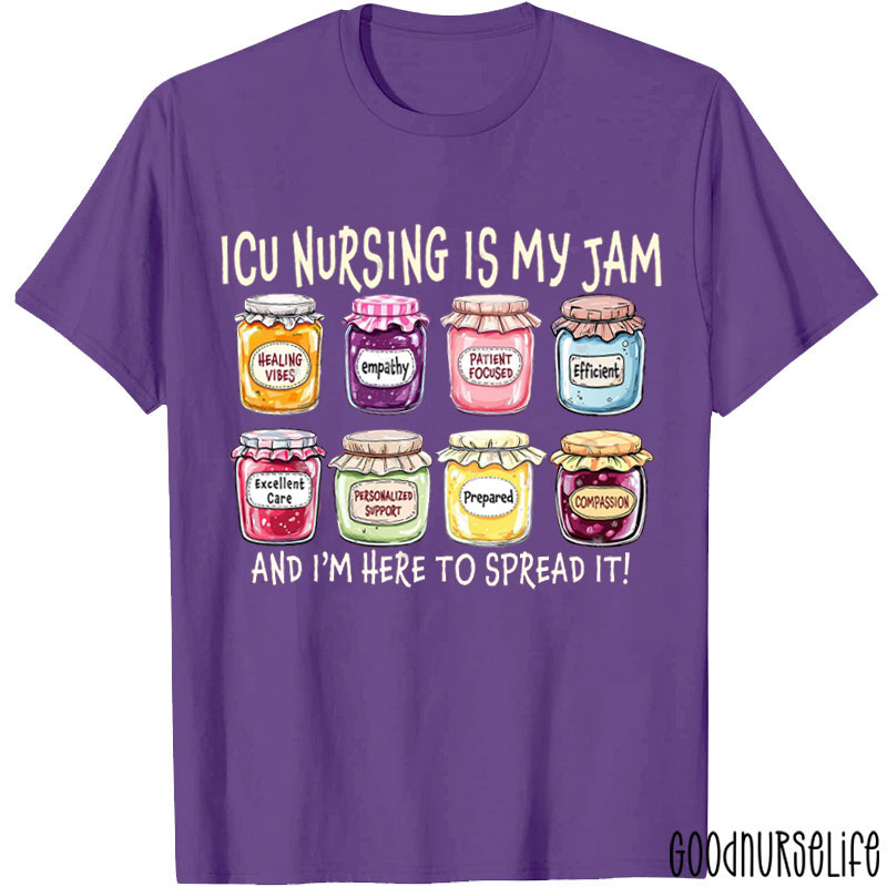 Personalized I'm Here To Spread it Nurse T-Shirt