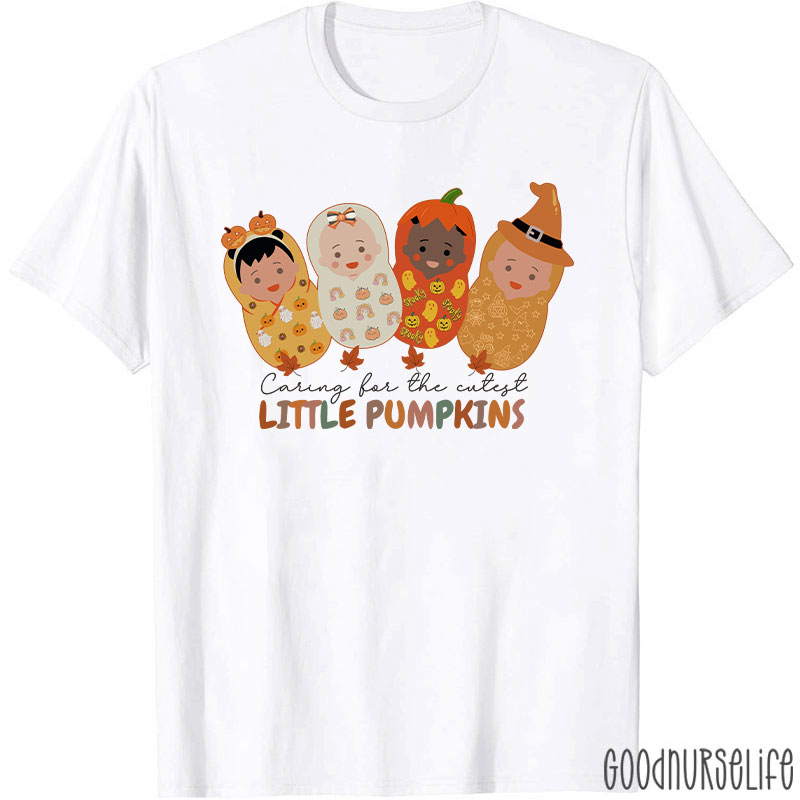 Halloween Caring For The Cutest Little Pumpkins T-Shirt