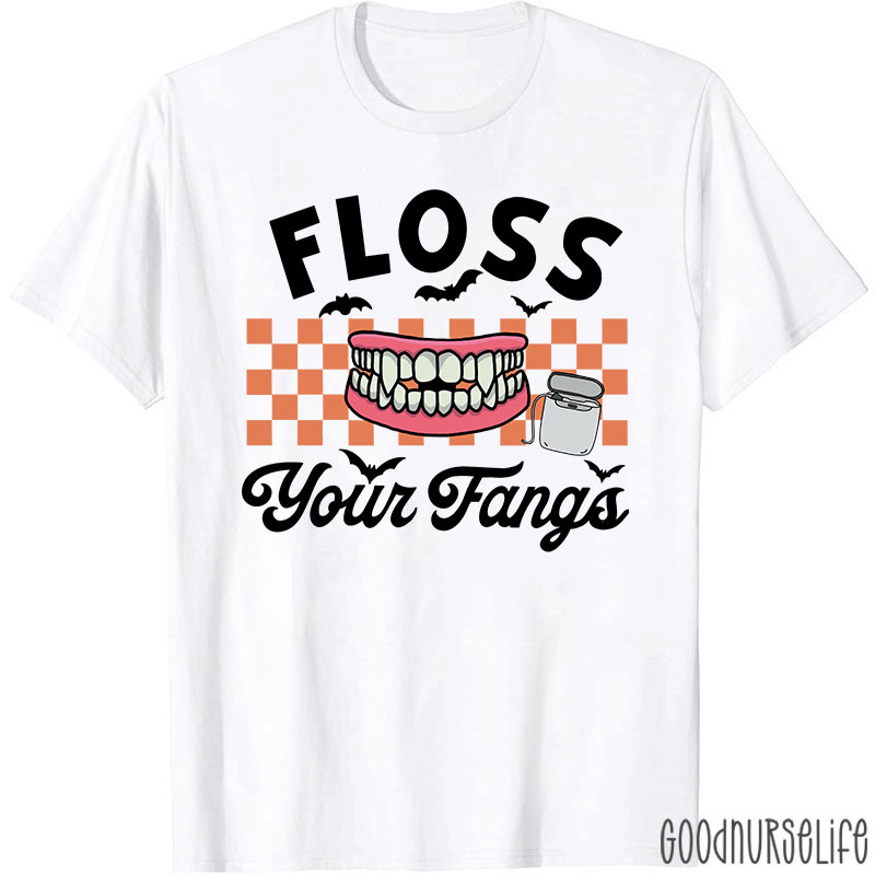Floss Your Fangs Halloween T-Shirt