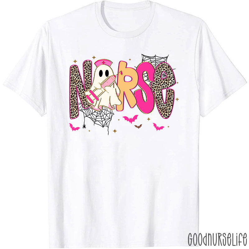 Halloween Nurse Butterfly Stethoscope Nurse T-Shirt