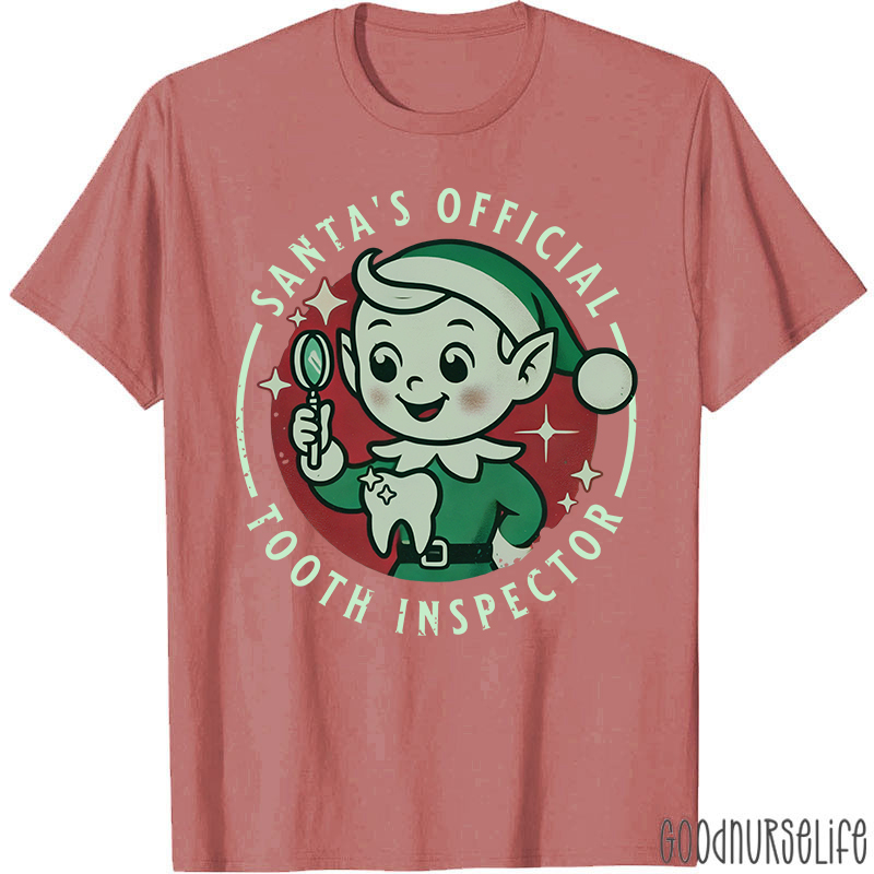 Santa's Official Tooth Inspector T-Shirt