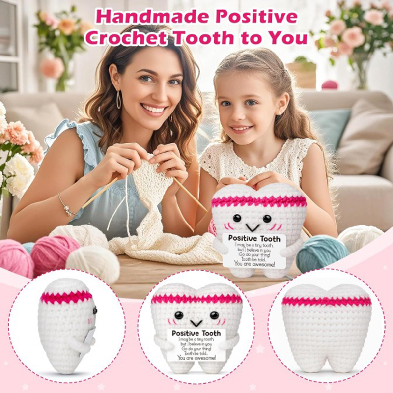 Fun Cute Crochet Tooth