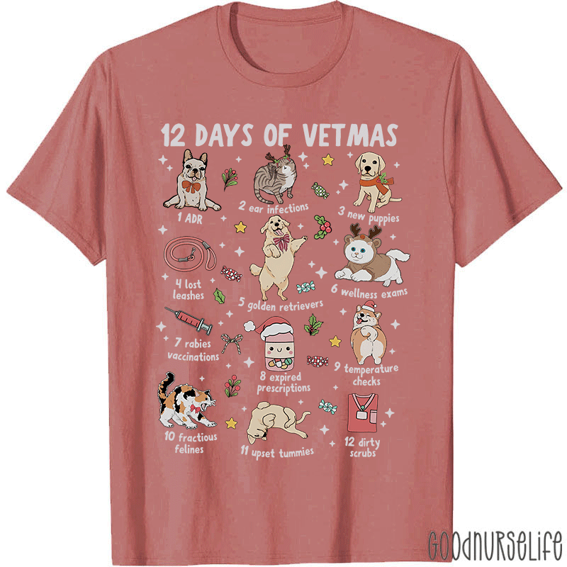 12 Days Of Vetmas T-Shirt