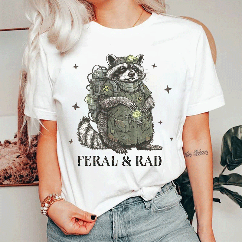 Feral And Rad Radiology T-shirt