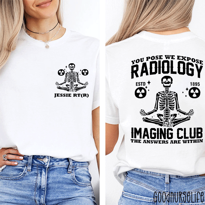 Personalized Imaging Club You Pose We Expose Two Sided T-Shirt