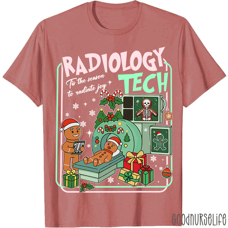 Tis The Season To Radiate Joy Gingerbread T-Shirt