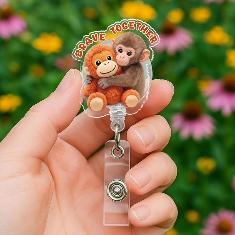 Brave Together Monkey Badge Reel