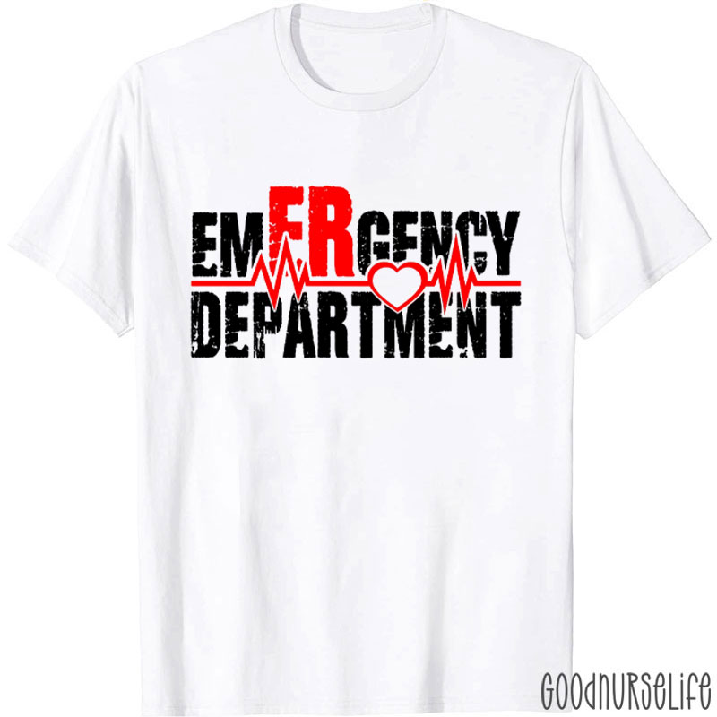 Emergency Department ER Nurse T-Shirt