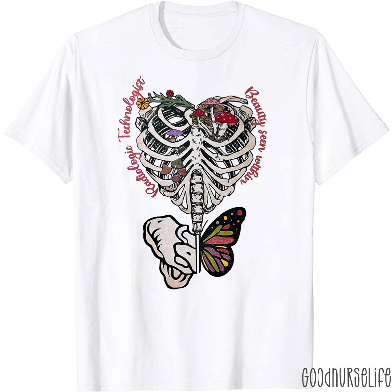 Radiologic Technology Beauty Seen Within Nurse T-Shirt