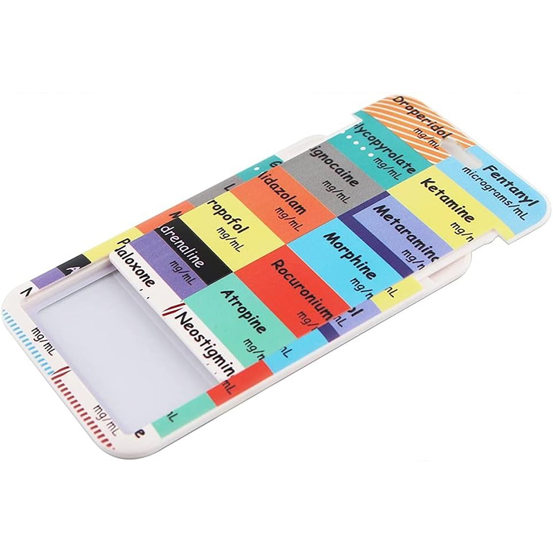 Anaesthetics Cartoon Printed Lanyard Keychains