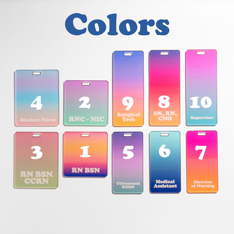 Personalized Gradient Badge Buddy