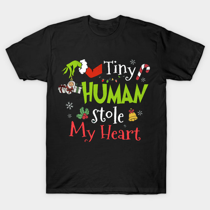 Tiny Human Stole My Heart Nurse T-Shirt