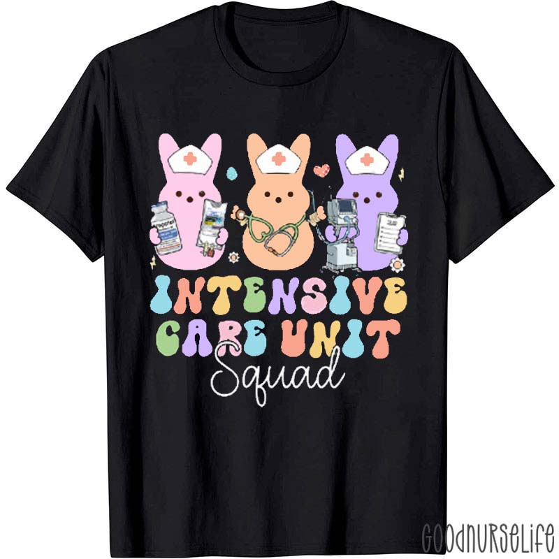 Easter Peeps Intensive Care Unit Nurse T-Shirt