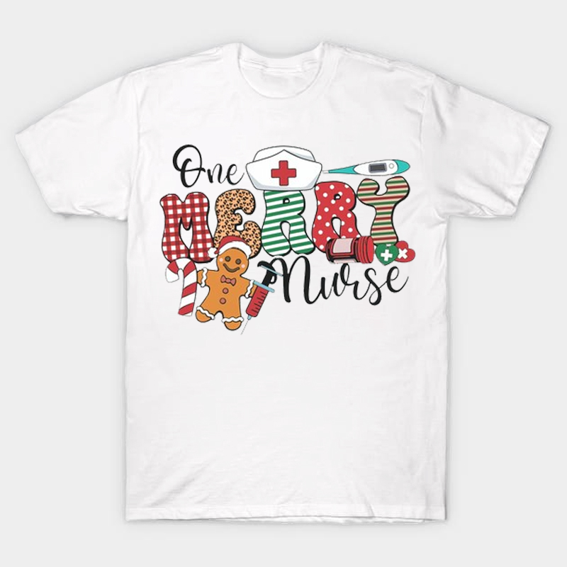 One Merry Nurse T-Shirt