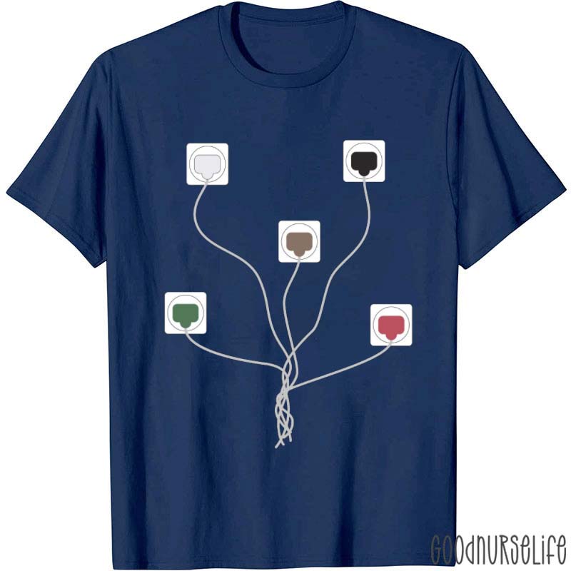 ECG Cardiologist Nurse T-Shirt