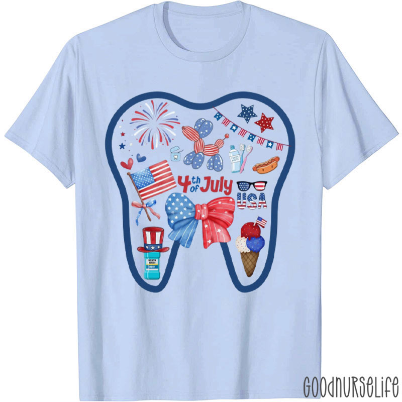 4th Of July Dental Assistant T-Shirt
