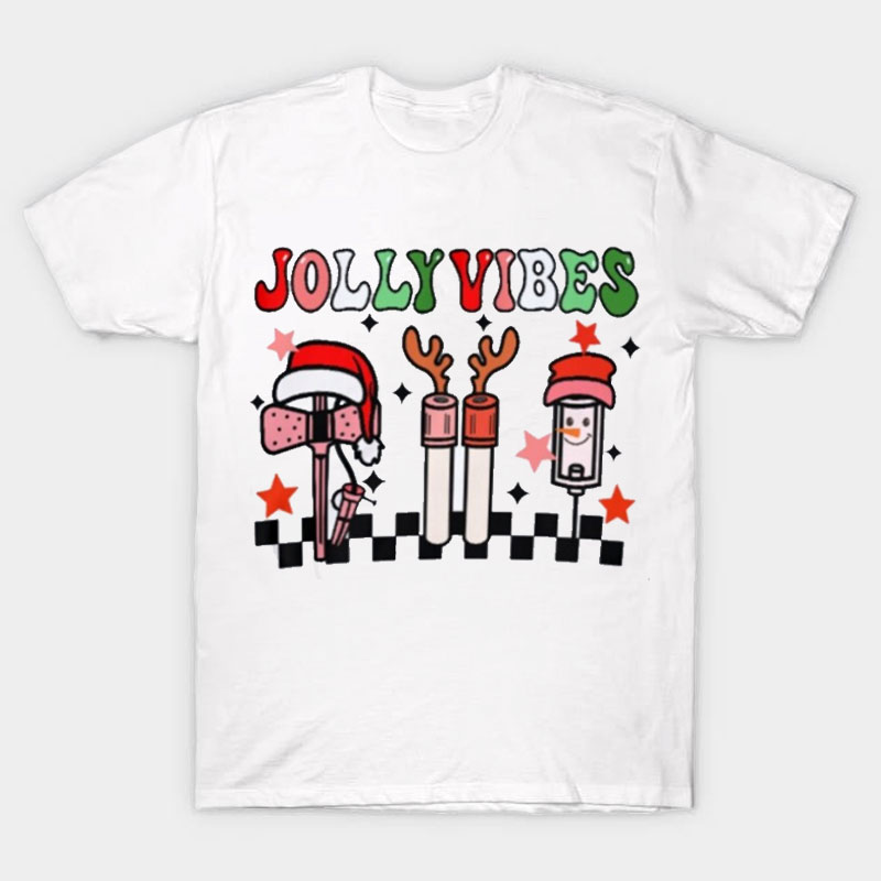 Jolly Vibes Nurse T-Shirt