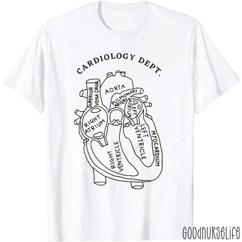Cardiology Dept Nurse T-Shirt