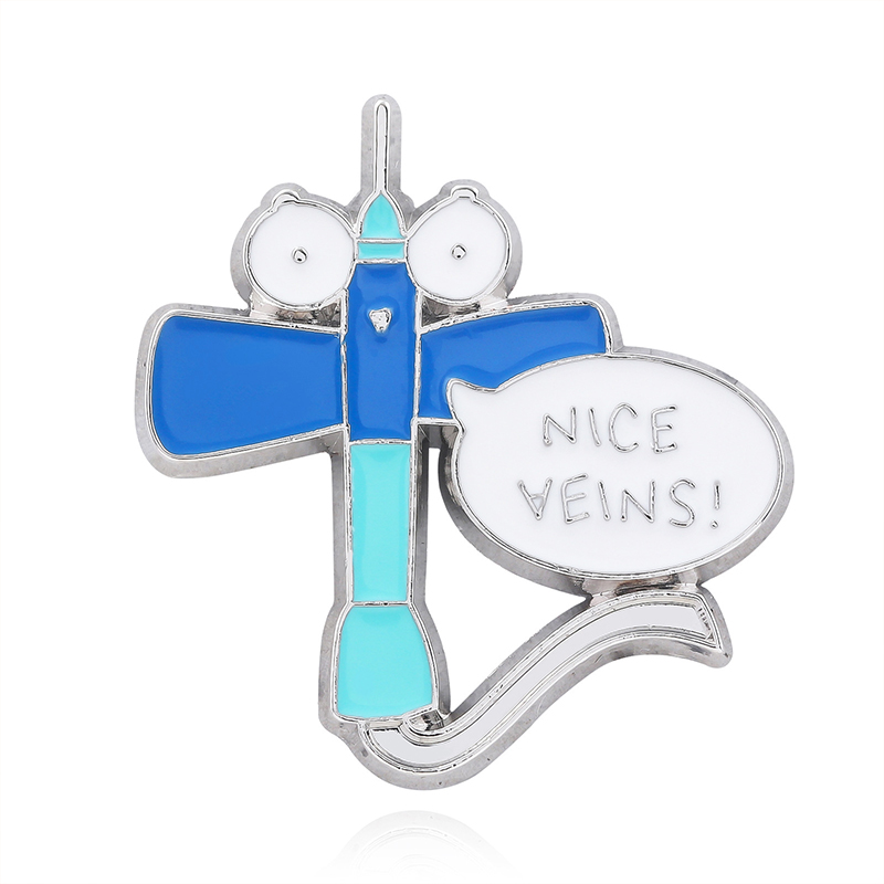 Nice Veins Nurse Pin