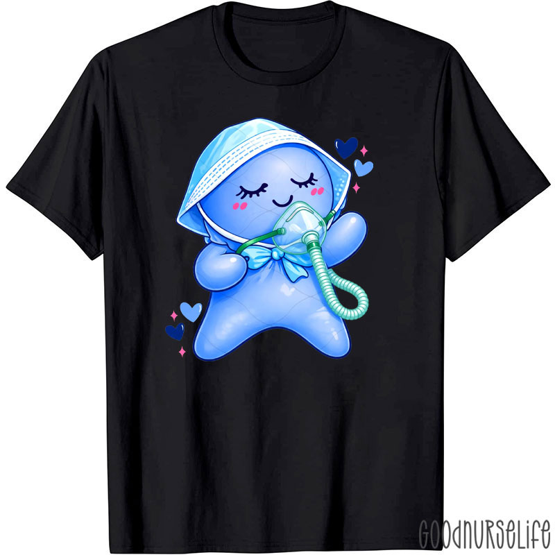 Just Keep Breathing Respiratory Therapist Nurse T-Shirt