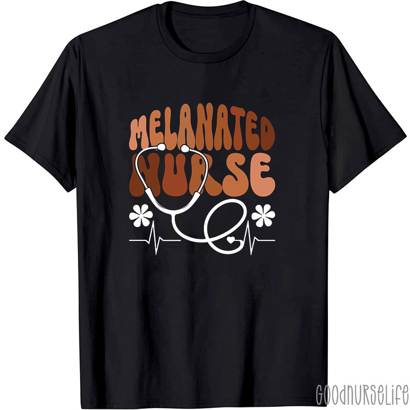 Melanated Nurse T-Shirt