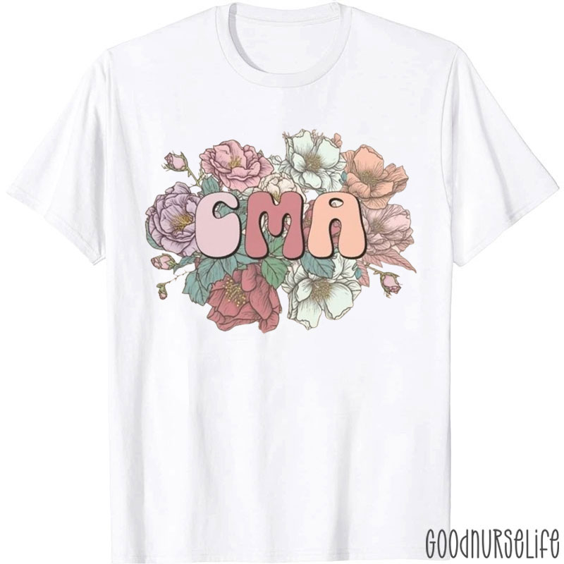 Wild Rose Certified Medical Assistant T-Shirt