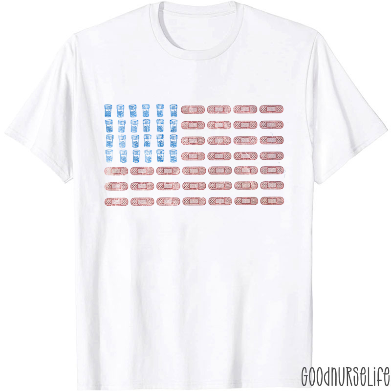Patriotic Healthcare Worker T-Shirt