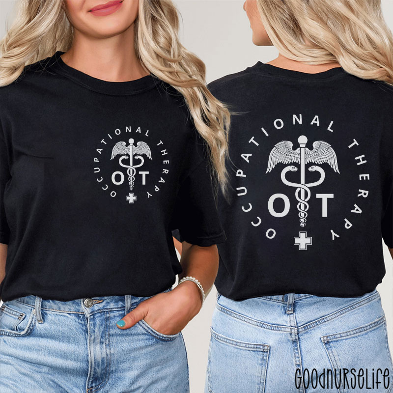 Occupational Therapy Comfort Colors Two Sided T-Shirt