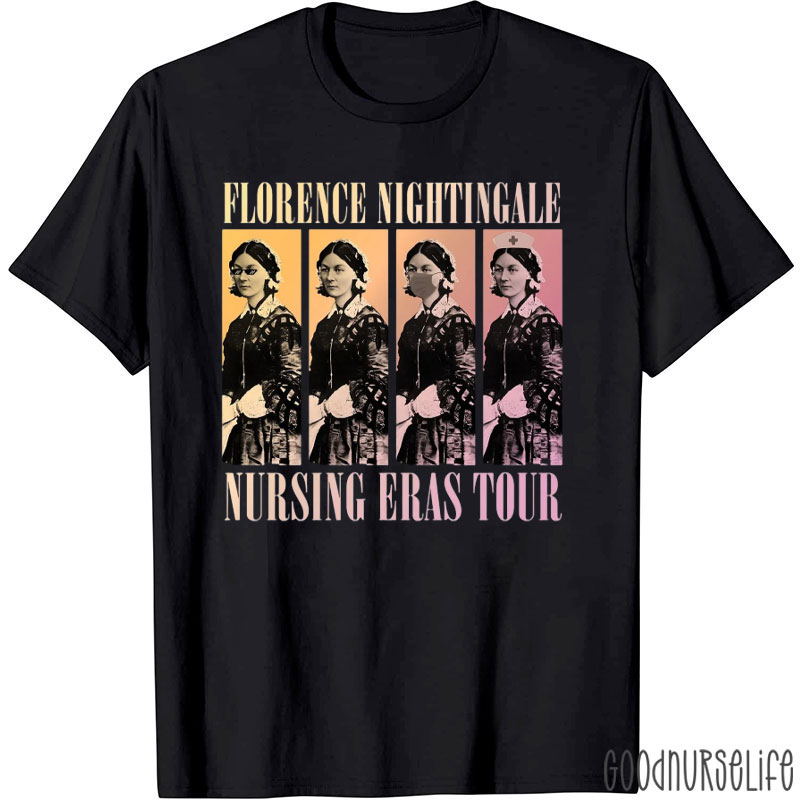 Florence Nightingale Nursing Eras Tour T-Shirt