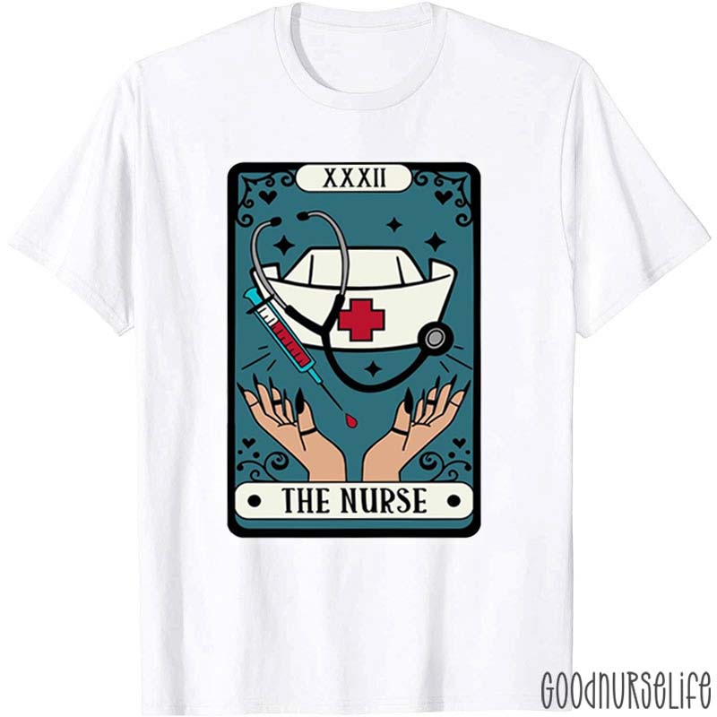 The Nurse Tarot Card Nurse T-Shirt