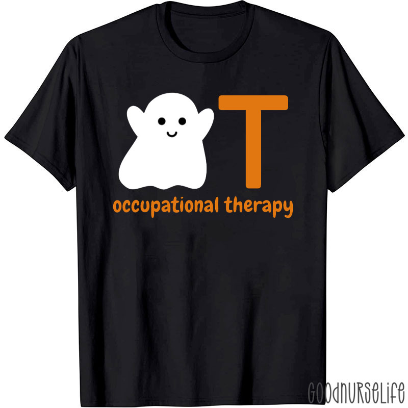 OT Halloween Ghost Occupational Therapy T-Shirt