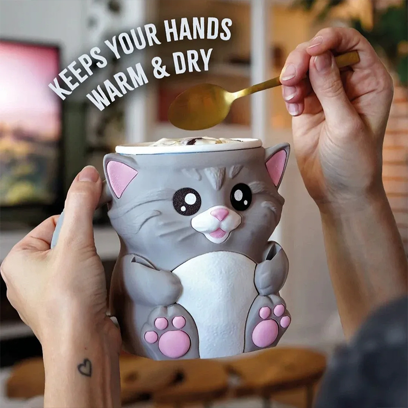 Cute Animal Ice Cream Pint Holder