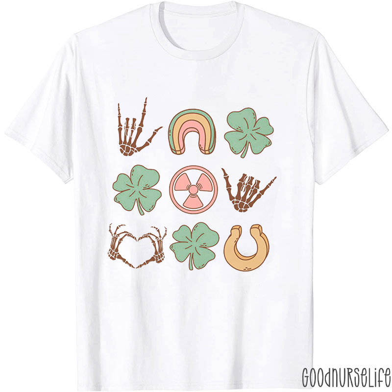 Radiology Saint Patrick's Day Nurse T-Shirt