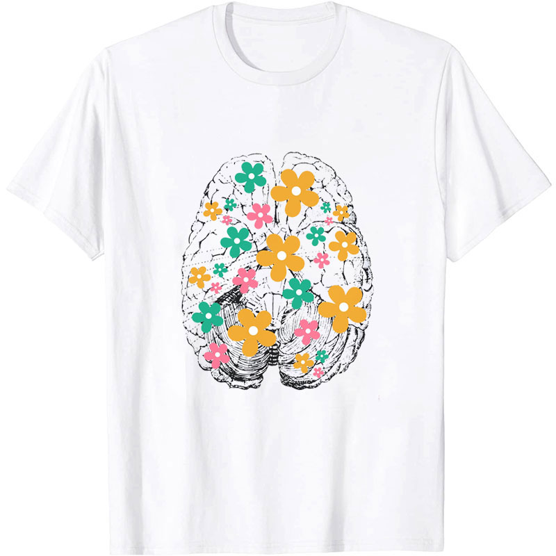 Beautiful Mind Mental Health Matters Nurse T-Shirt