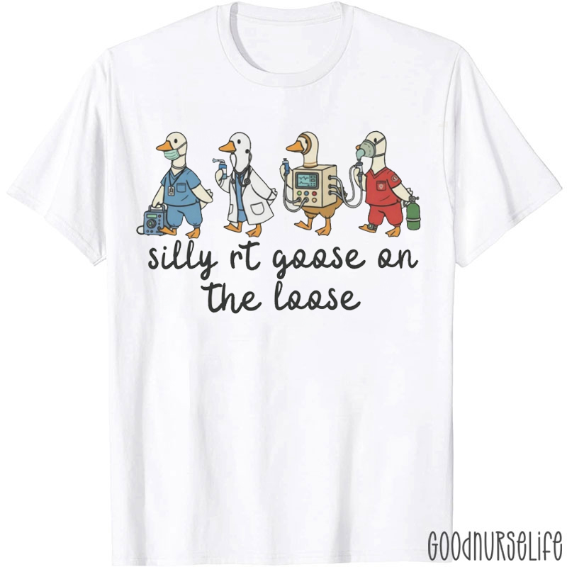 Silly RT Goose On The Loose T-shirt