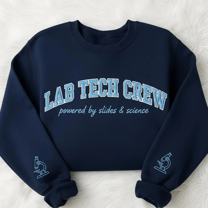 Personalized Powered By Slides And Science Sweatshirt