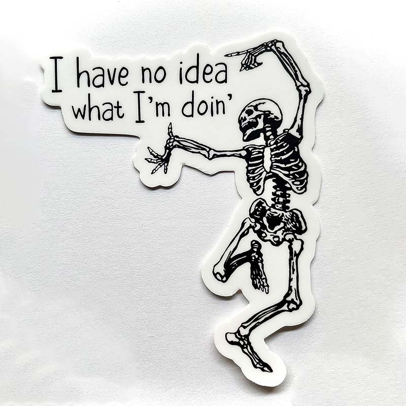 I Have No Idea What I'm Doing Nurse Stickers