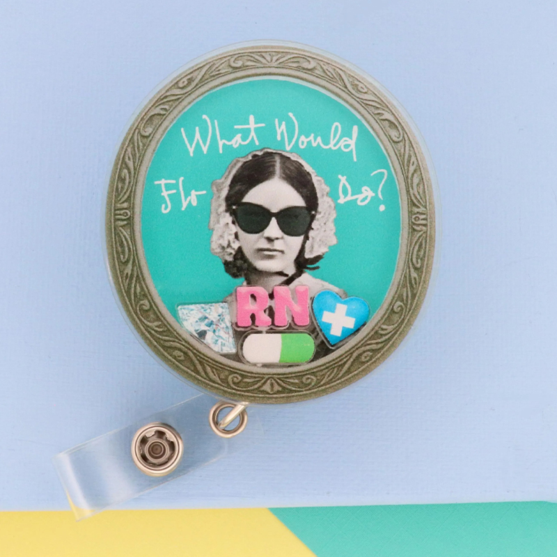 What Would Florence Do Shaker Badge Reel