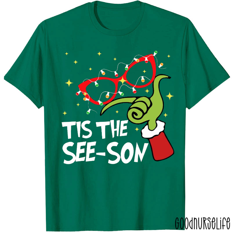 Optometry Tis The SeeSon Christmas T-Shirt
