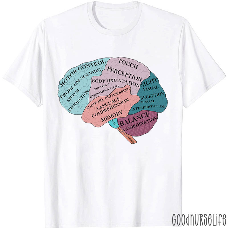 Funny Brain Functions T-Shirt