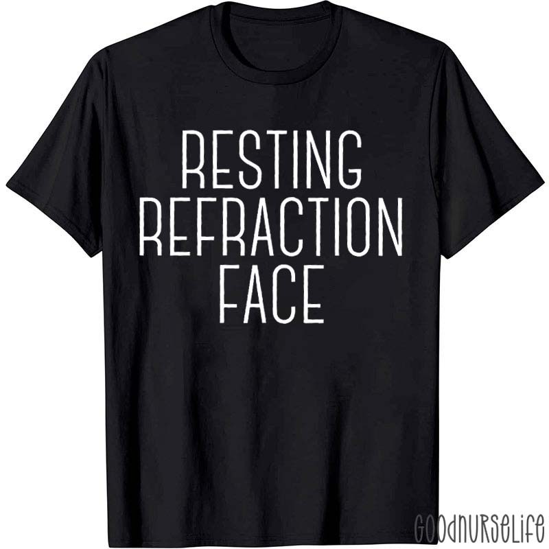 Resting Refraction Face Nurse T-Shirt