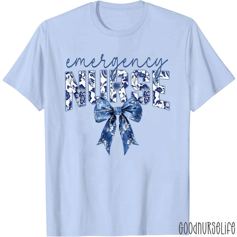 Personalized Emergency Department Nurse T-Shirt
