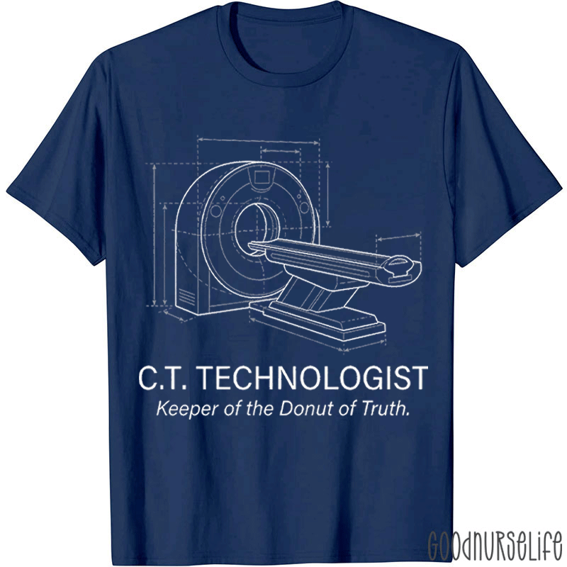 CT Technologist Keeper Of The Donut Of Truth T-shirt